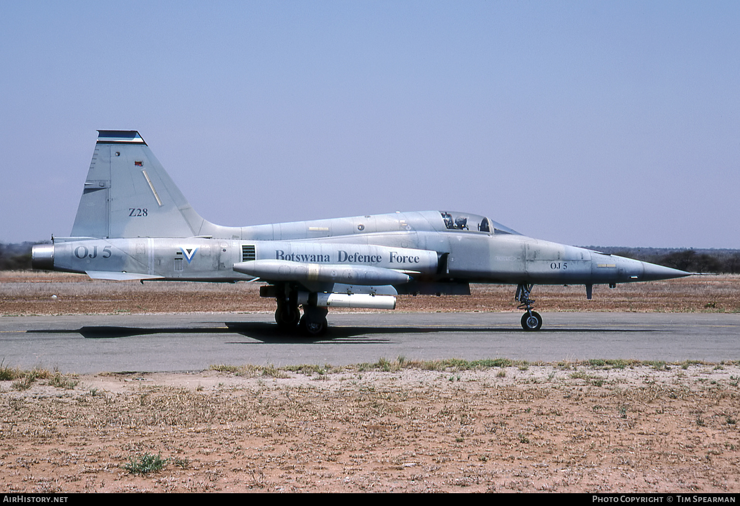 Aircraft Photo of OJ5 | Canadair CF-5A | Botswana - Air Force | AirHistory.net #443889