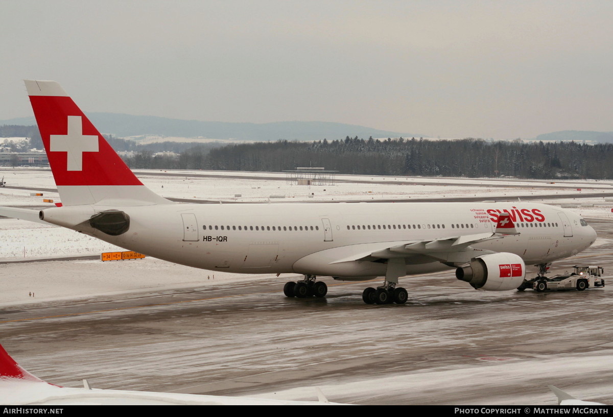 Aircraft Photo of HB-IQR | Airbus A330-223 | Swiss International Air Lines | AirHistory.net #443909