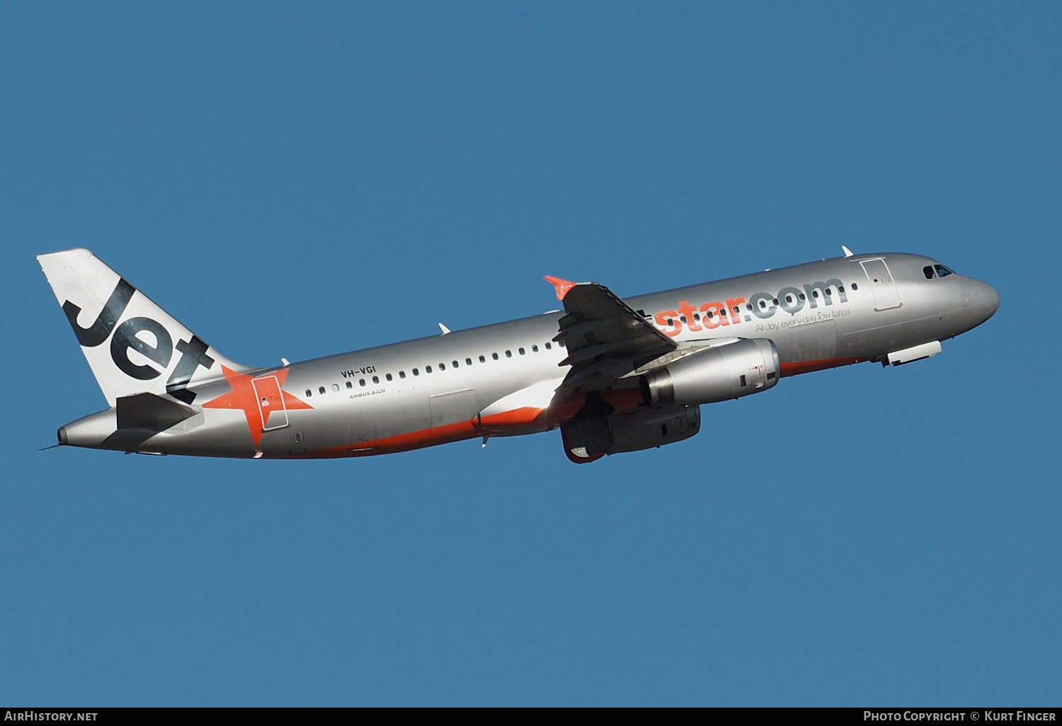 Aircraft Photo of VH-VGI | Airbus A320-232 | Jetstar Airways | AirHistory.net #443918