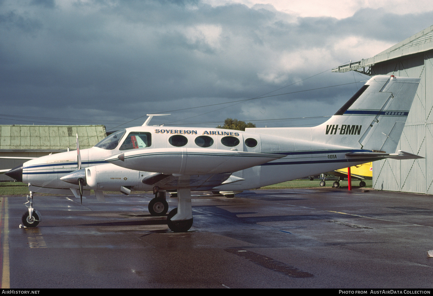 Aircraft Photo of VH-BMN | Cessna 401A | Sovereign Airlines | AirHistory.net #443920