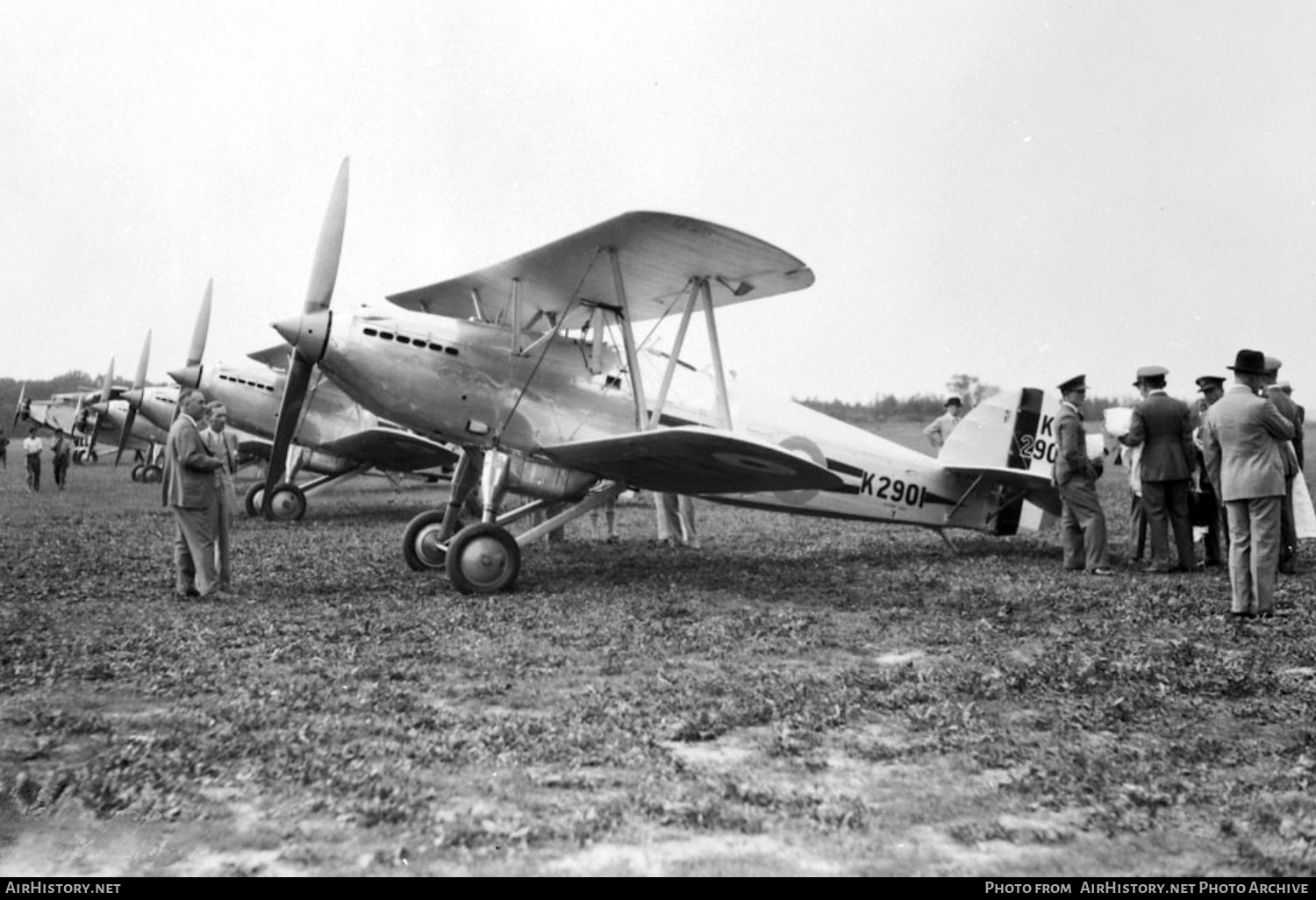 Aircraft Photo of K2901 | Hawker Fury I | UK - Air Force | AirHistory.net #443922