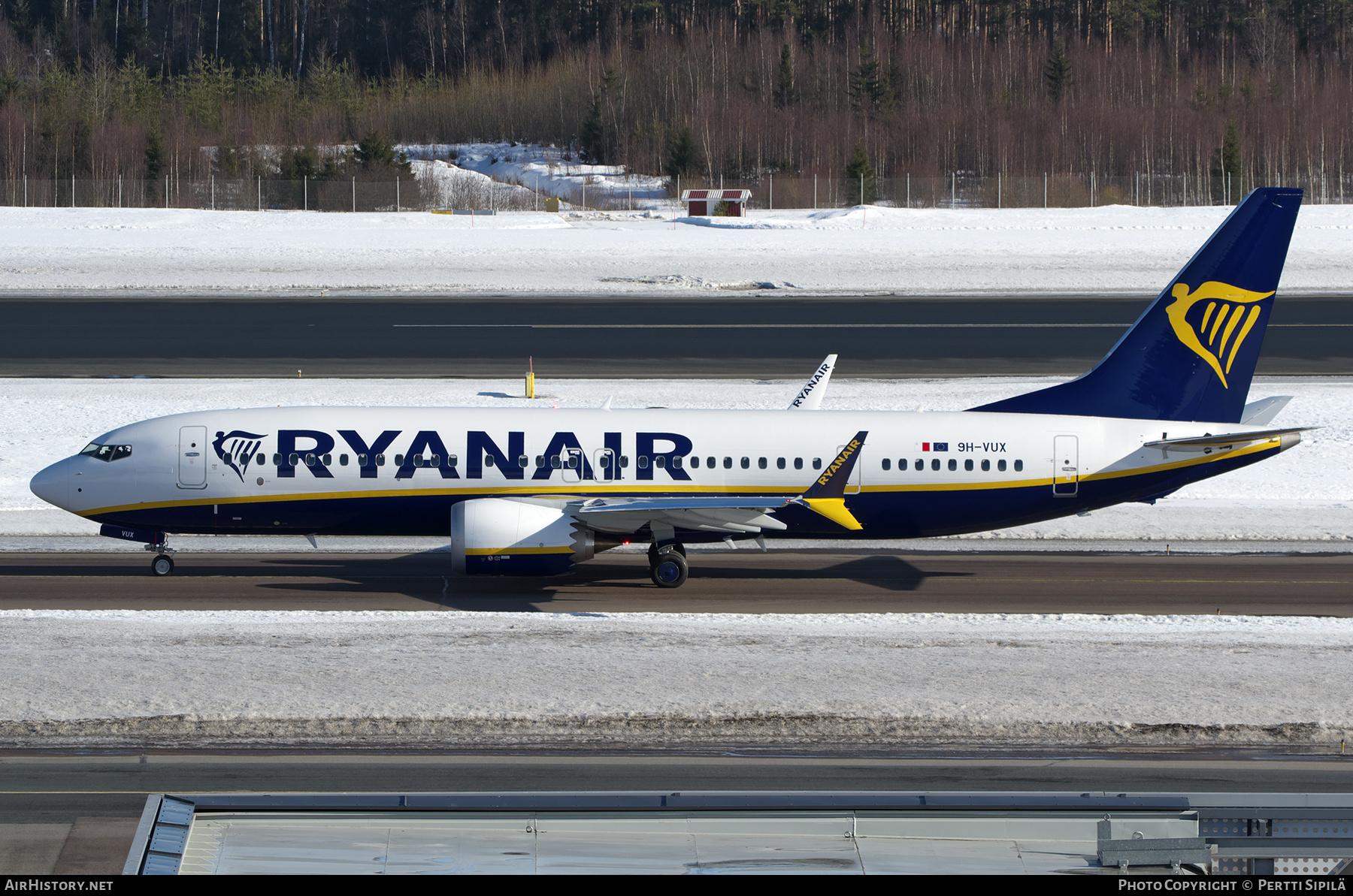 Aircraft Photo of 9H-VUX | Boeing 737-8200 Max 200 | Ryanair | AirHistory.net #443934