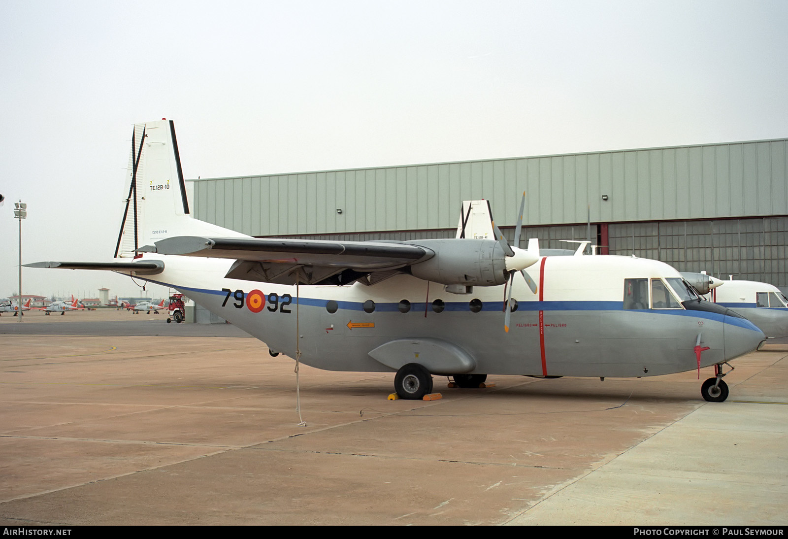 Aircraft Photo of TE.12B-10 | CASA C-212-100 Aviocar | Spain - Air Force | AirHistory.net #443937