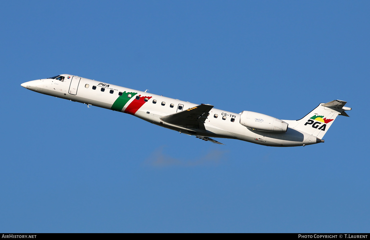 Aircraft Photo of CS-TPI | Embraer ERJ-145EP (EMB-145EP) | Portugália Airlines - PGA | AirHistory.net #443939