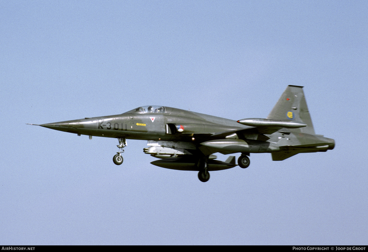 Aircraft Photo of K-3011 | Canadair NF-5A | Netherlands - Air Force | AirHistory.net #443945