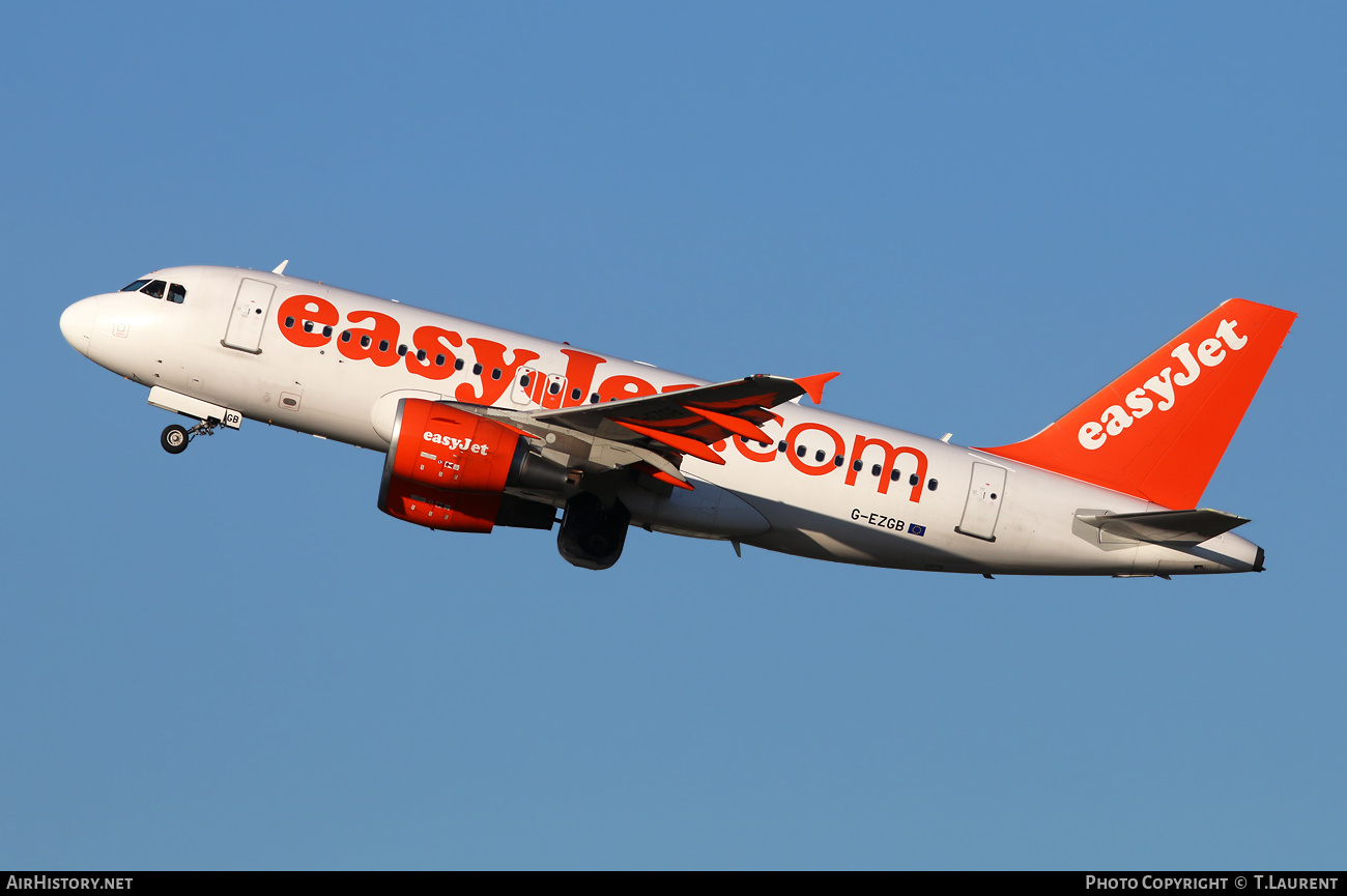 Aircraft Photo of G-EZGB | Airbus A319-111 | EasyJet | AirHistory.net #443955