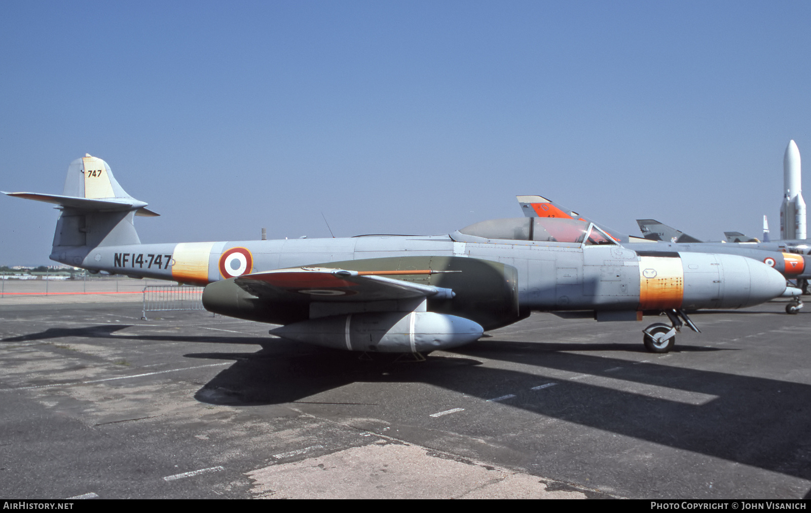 Aircraft Photo of 747 | Gloster Meteor NF14 | France - Air Force | AirHistory.net #443976