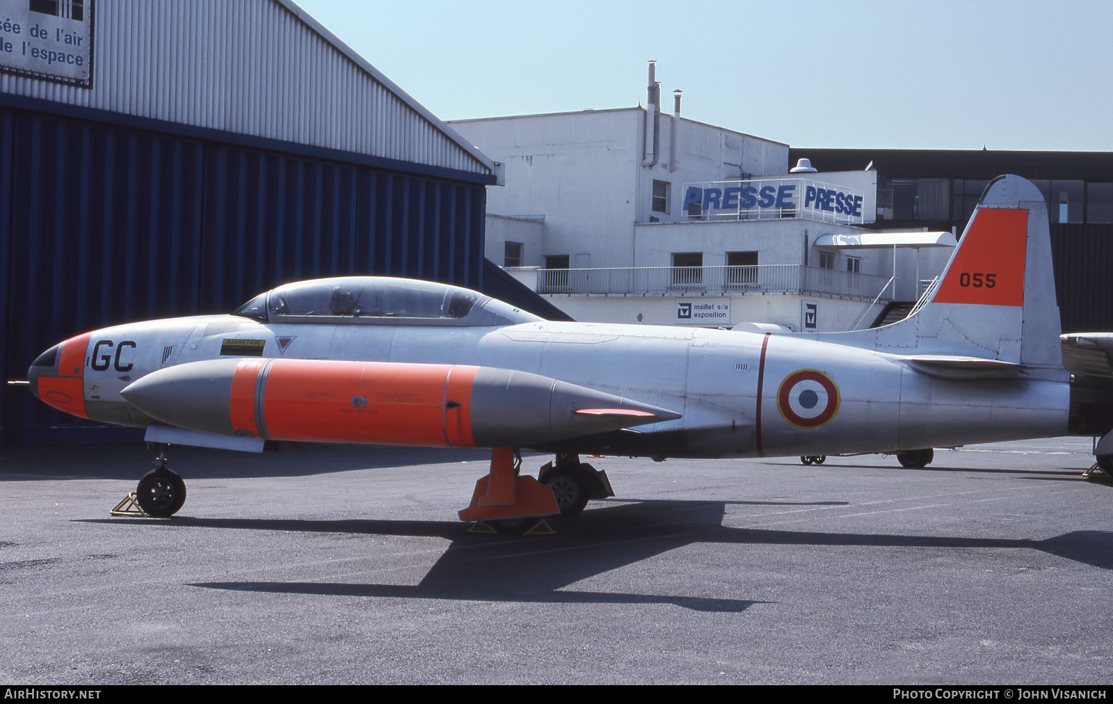 Aircraft Photo of 055 | Lockheed T-33A | France - Air Force | AirHistory.net #443979