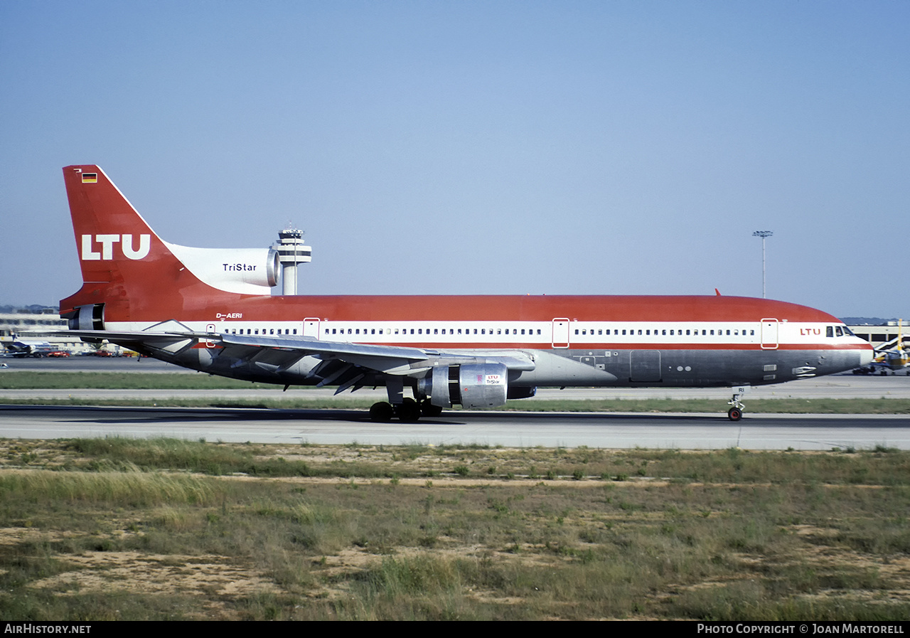 Aircraft Photo of D-AERI | Lockheed L-1011-385-1 TriStar 1 | LTU - Lufttransport-Unternehmen | AirHistory.net #443987