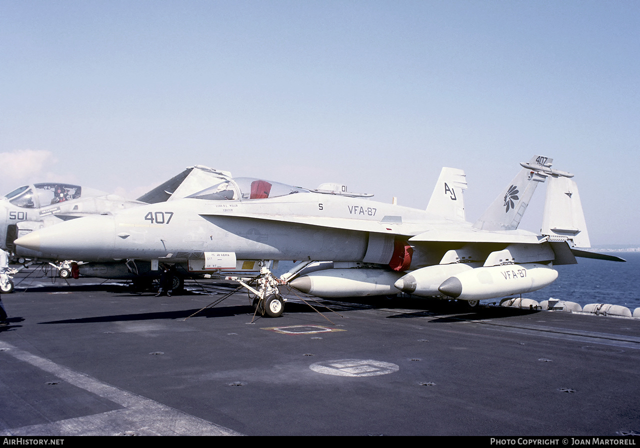 Aircraft Photo of 163106 | McDonnell Douglas F/A-18A Hornet | USA - Navy | AirHistory.net #443989