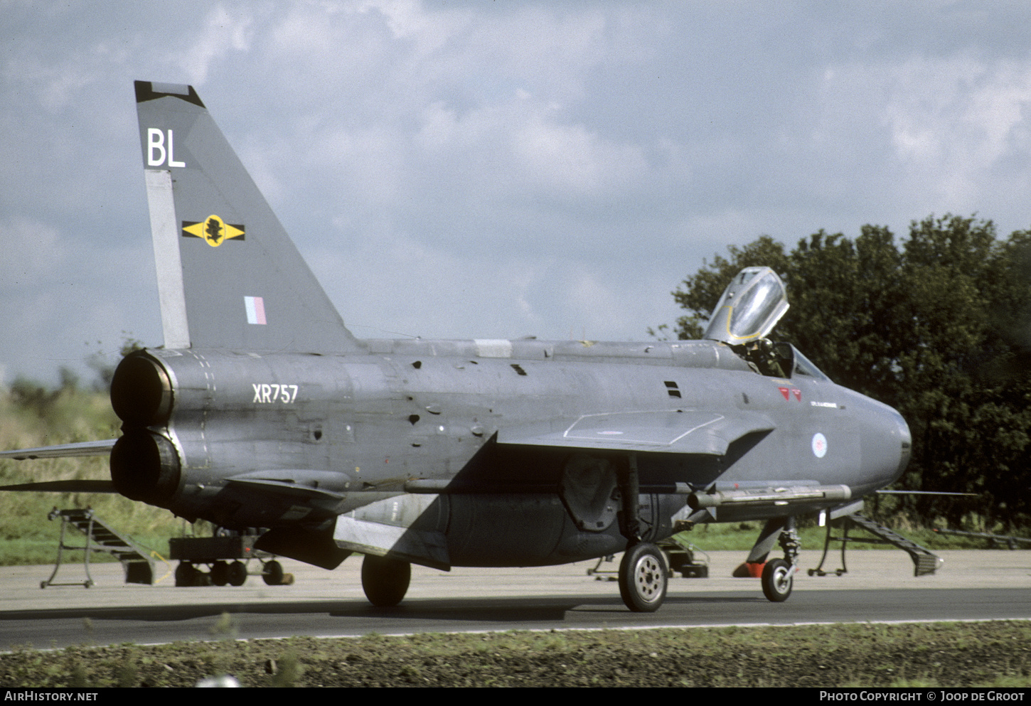 Aircraft Photo of XR757 | English Electric Lightning F6 | UK - Air Force | AirHistory.net #443992