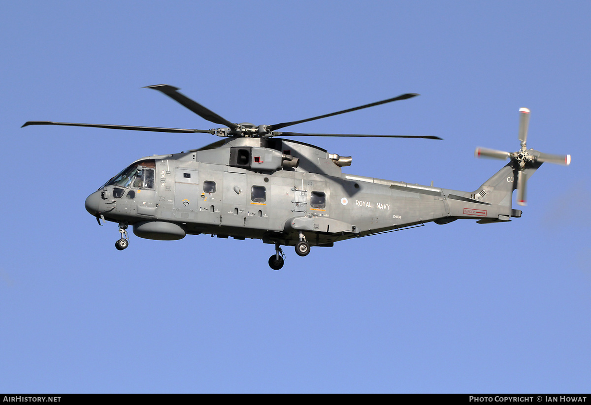 Aircraft Photo of ZH836 | EHI EH101-111 Merlin HM2 | UK - Navy | AirHistory.net #444000