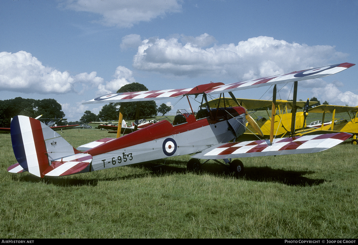 Aircraft Photo of G-ANNI / T6953 | De Havilland D.H. 82A Tiger Moth II | UK - Air Force | AirHistory.net #444008