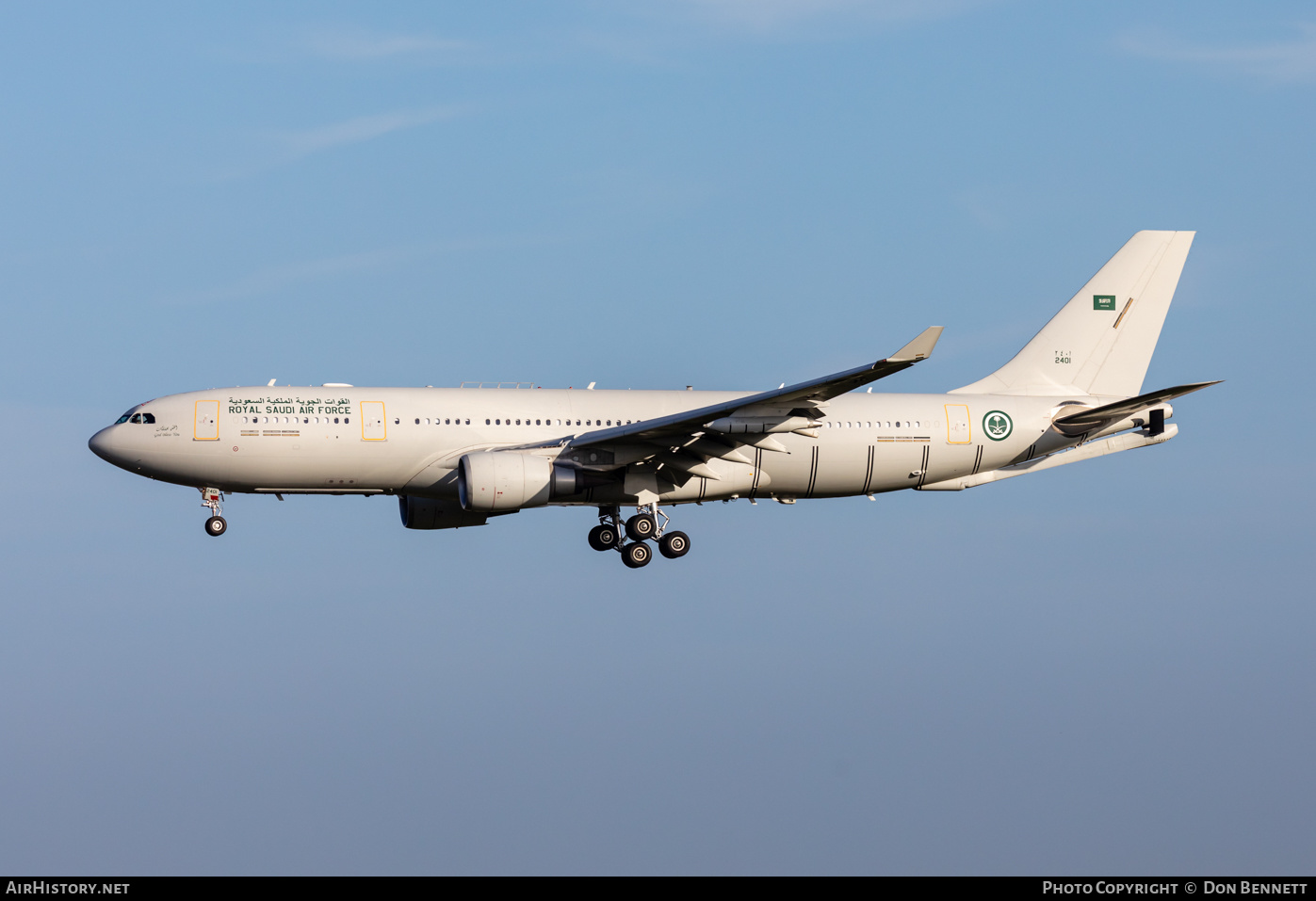 Aircraft Photo of 2401 | Airbus A330 Voyager KC2 (A330-243MRTT) | Saudi Arabia - Air Force | AirHistory.net #444010
