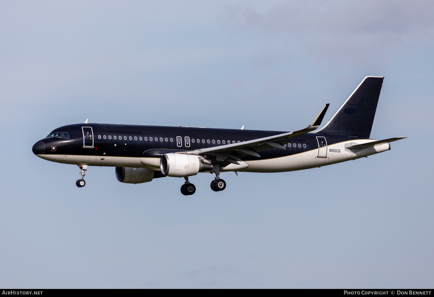 Aircraft Photo of N593CG | Airbus A320-214 | AirHistory.net #444011