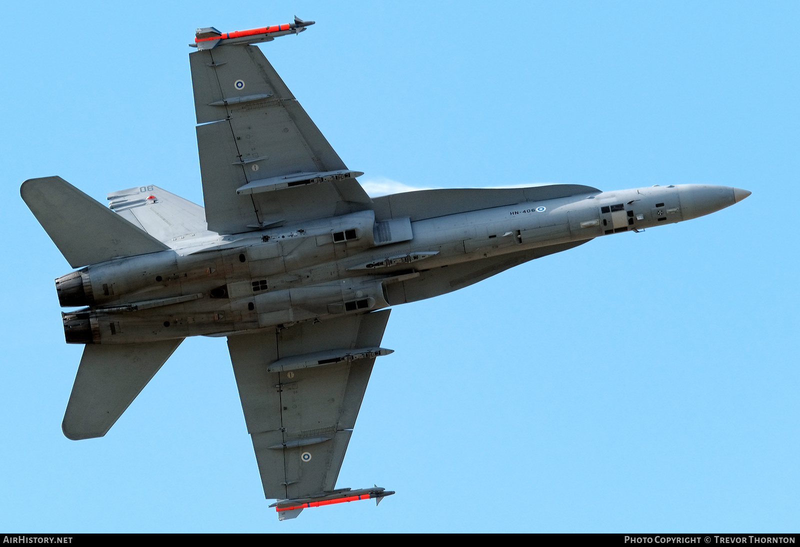 Aircraft Photo of HN-406 | McDonnell Douglas F/A-18C Hornet | Finland - Air Force | AirHistory.net #444021