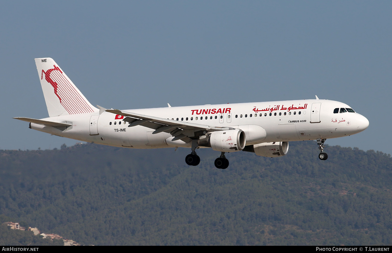 Aircraft Photo of TS-IME | Airbus A320-211 | Tunisair | AirHistory.net #444024
