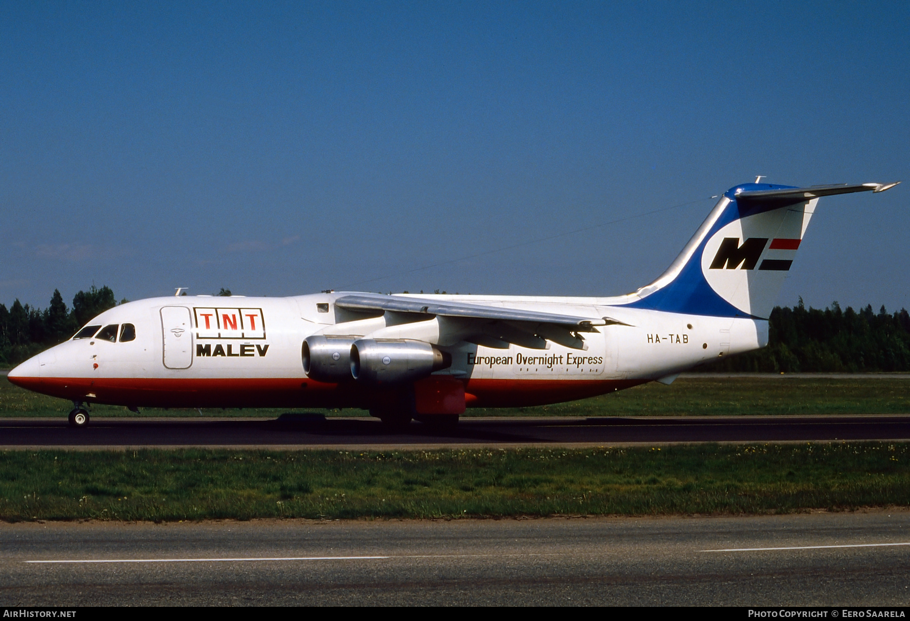 Aircraft Photo of HA-TAB | British Aerospace BAe-146-200QT Quiet Trader | TNT Express | AirHistory.net #444025