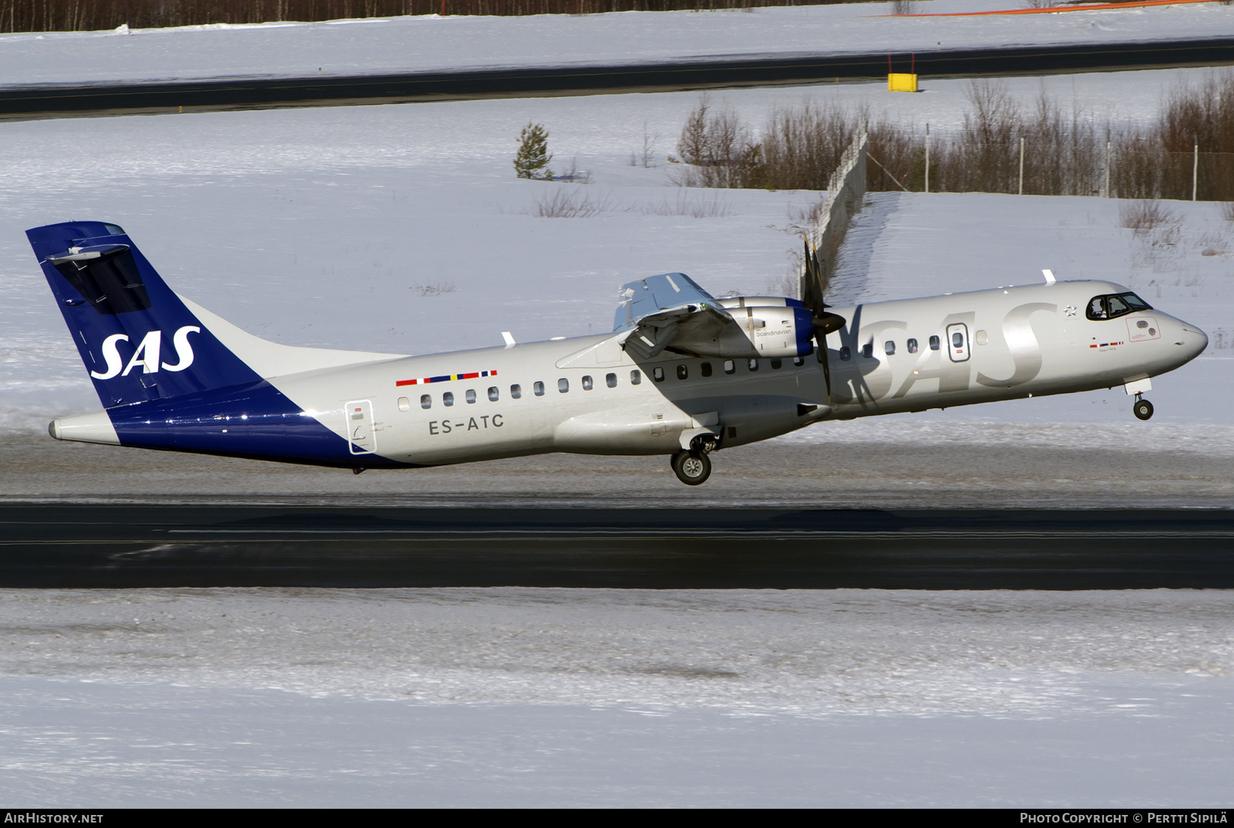 Aircraft Photo of ES-ATC | ATR ATR-72-600 (ATR-72-212A) | Scandinavian Airlines - SAS | AirHistory.net #444029