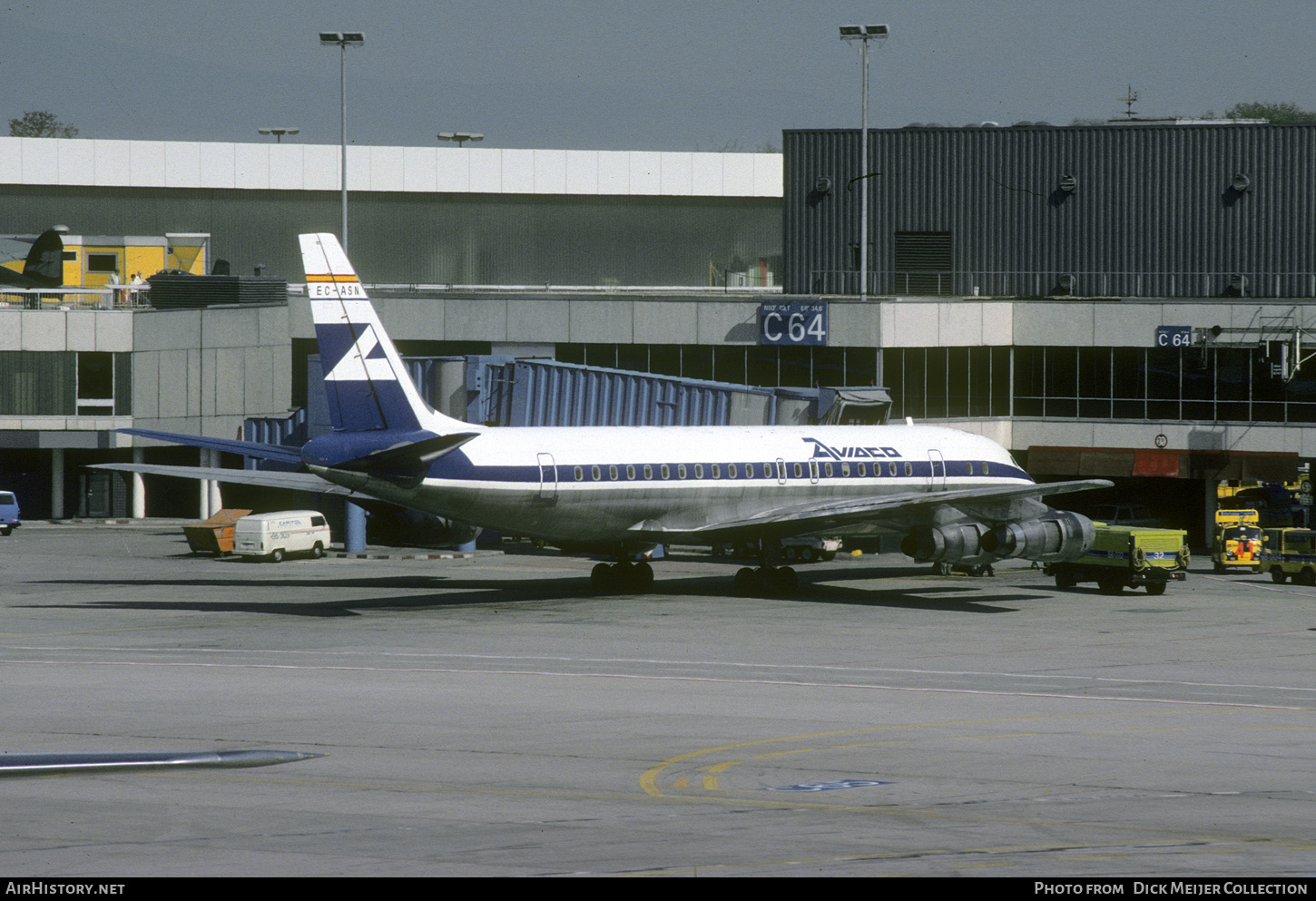 Aircraft Photo of EC-ASN | Douglas DC-8-52 | Aviaco | AirHistory.net #444031