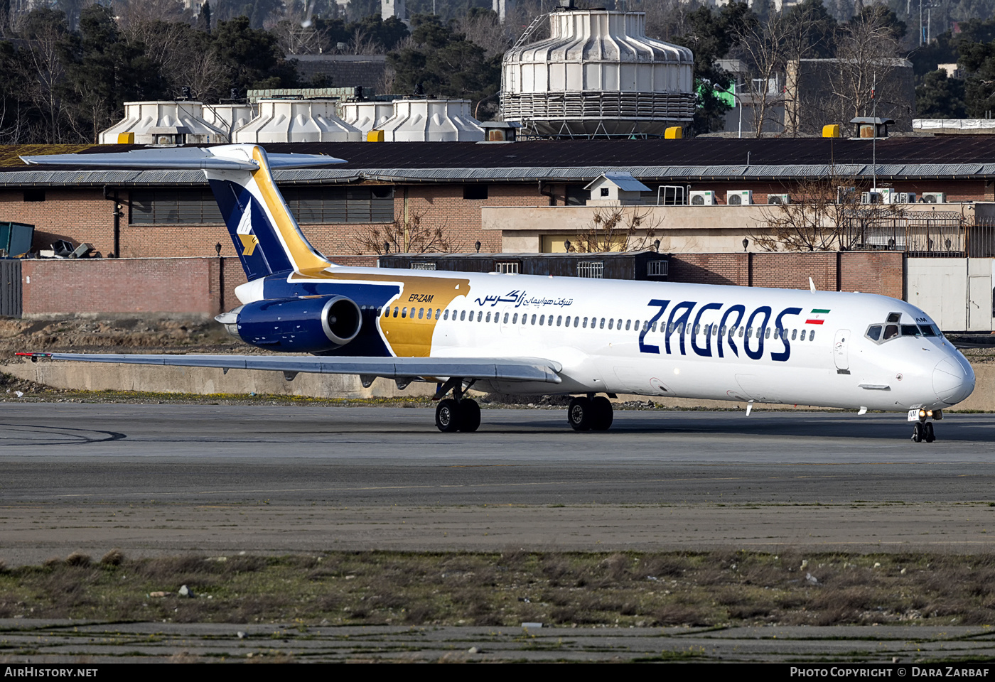 Aircraft Photo of EP-ZAM | McDonnell Douglas MD-82 (DC-9-82) | Zagros Airlines | AirHistory.net #444044