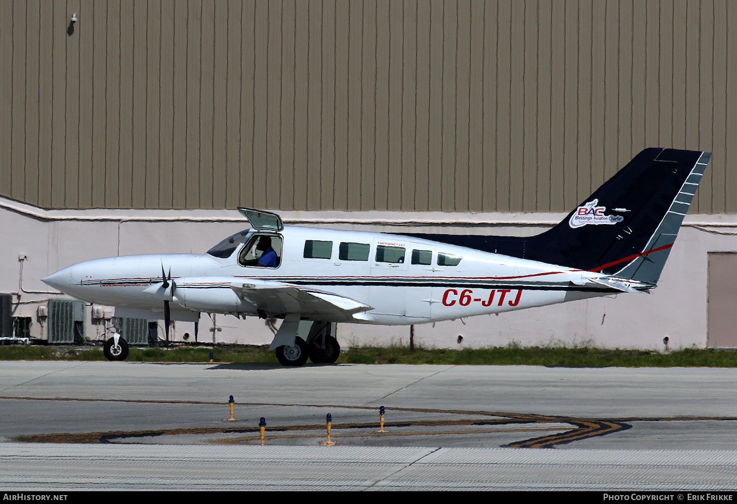 Aircraft Photo of C6-JTJ | Cessna 402C Utililiner | BAC - Blessings Aviation Charter | AirHistory.net #444076