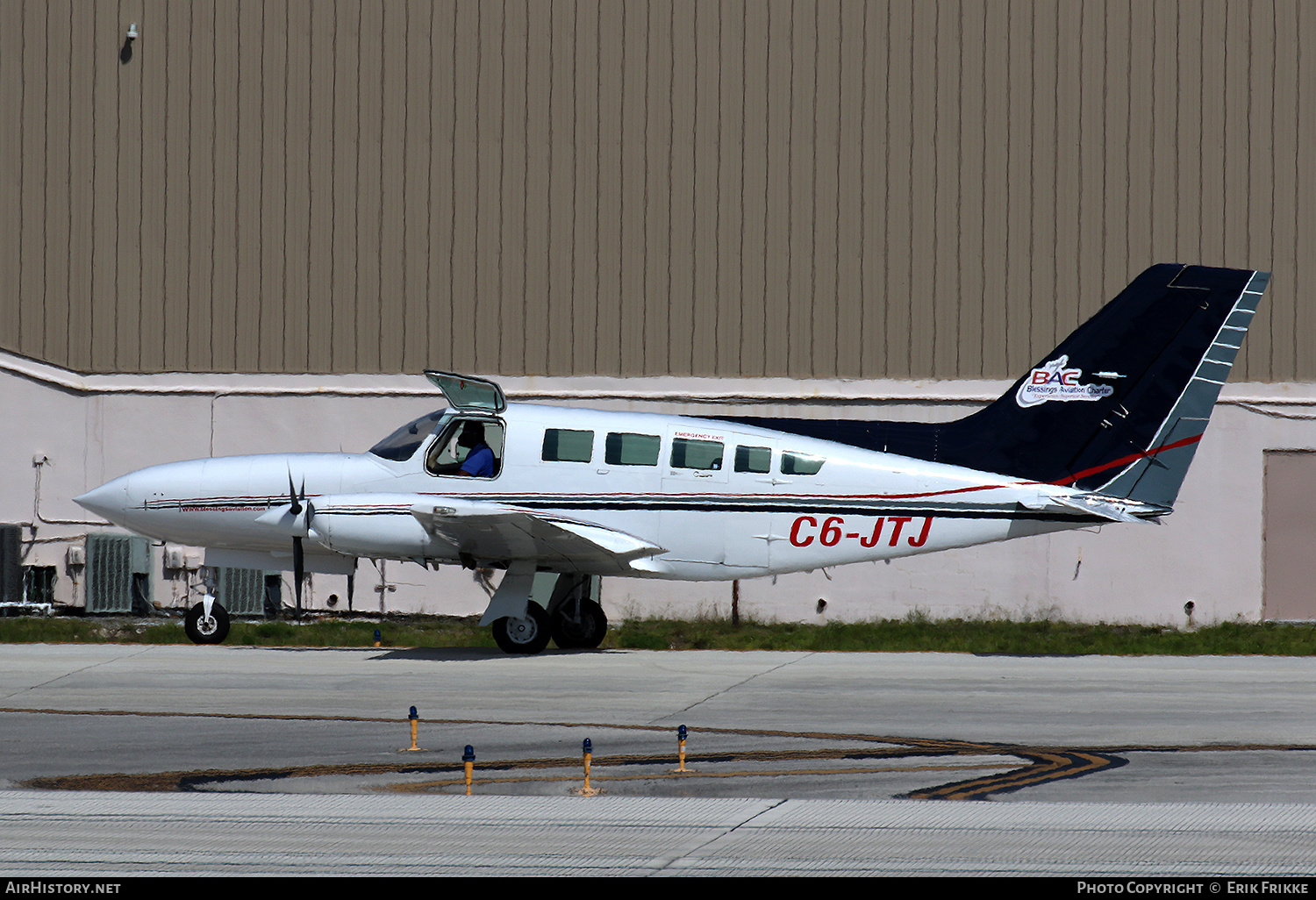 Aircraft Photo of C6-JTJ | Cessna 402C Utililiner | BAC - Blessings Aviation Charter | AirHistory.net #444076