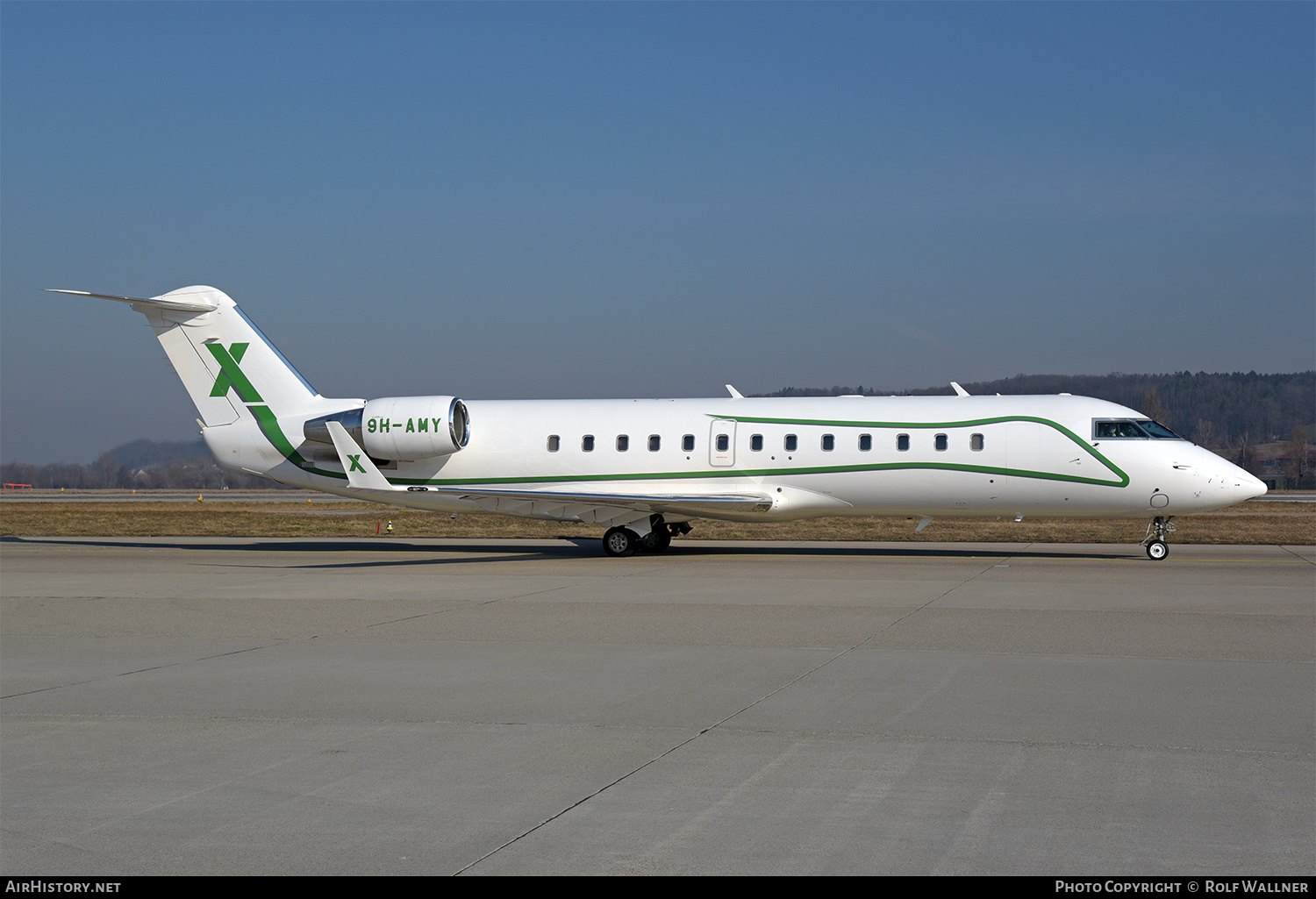 Aircraft Photo of 9H-AMY | Bombardier Challenger 850 (CRJ-200SE/CL-600-2B19) | AirX Charter | AirHistory.net #444127