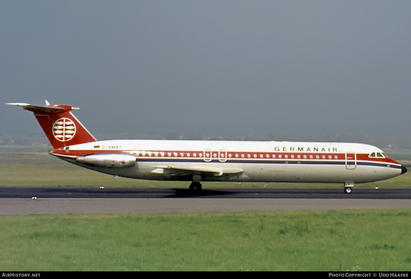 Aircraft Photo of D-AMAT | BAC 111-524FF One-Eleven | Germanair | AirHistory.net #444144