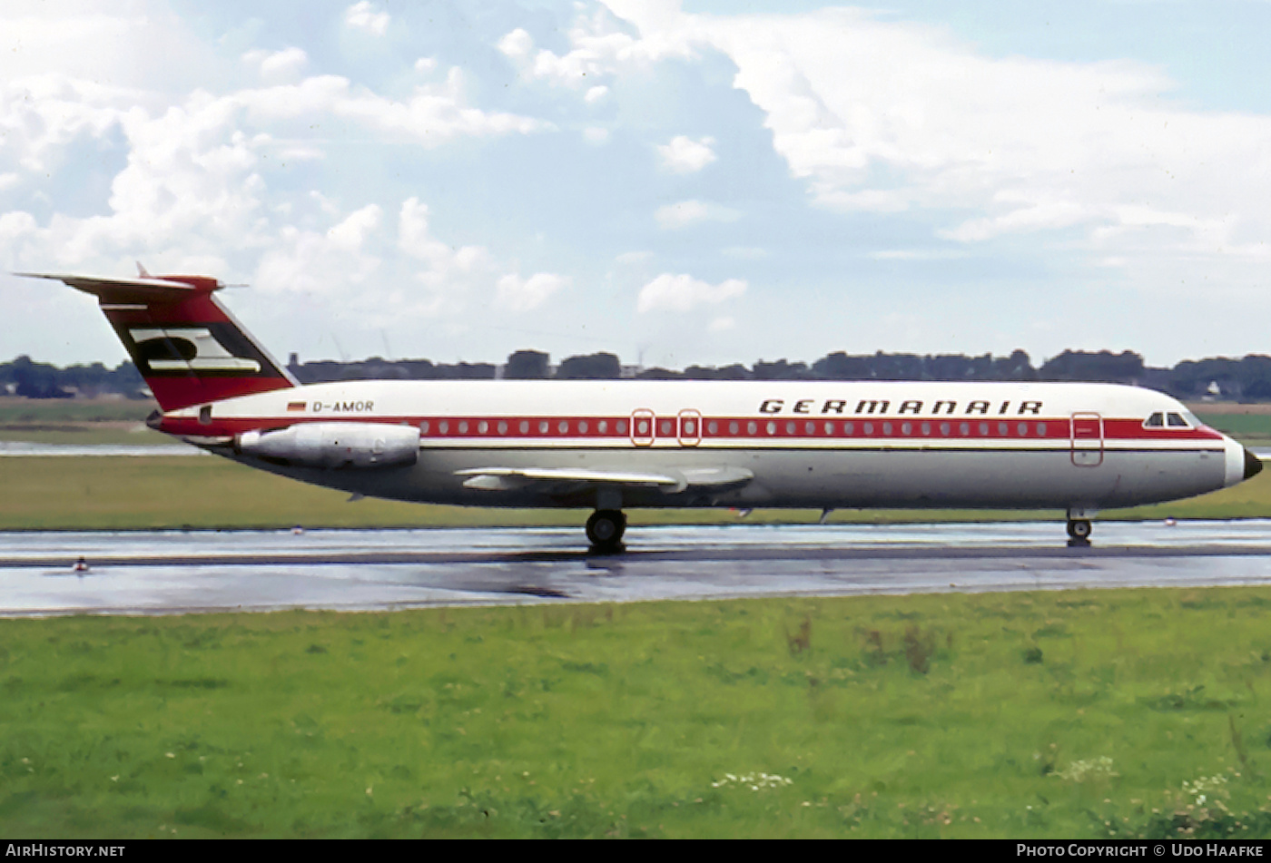 Aircraft Photo of D-AMOR | BAC 111-524FF One-Eleven | Germanair | AirHistory.net #444146