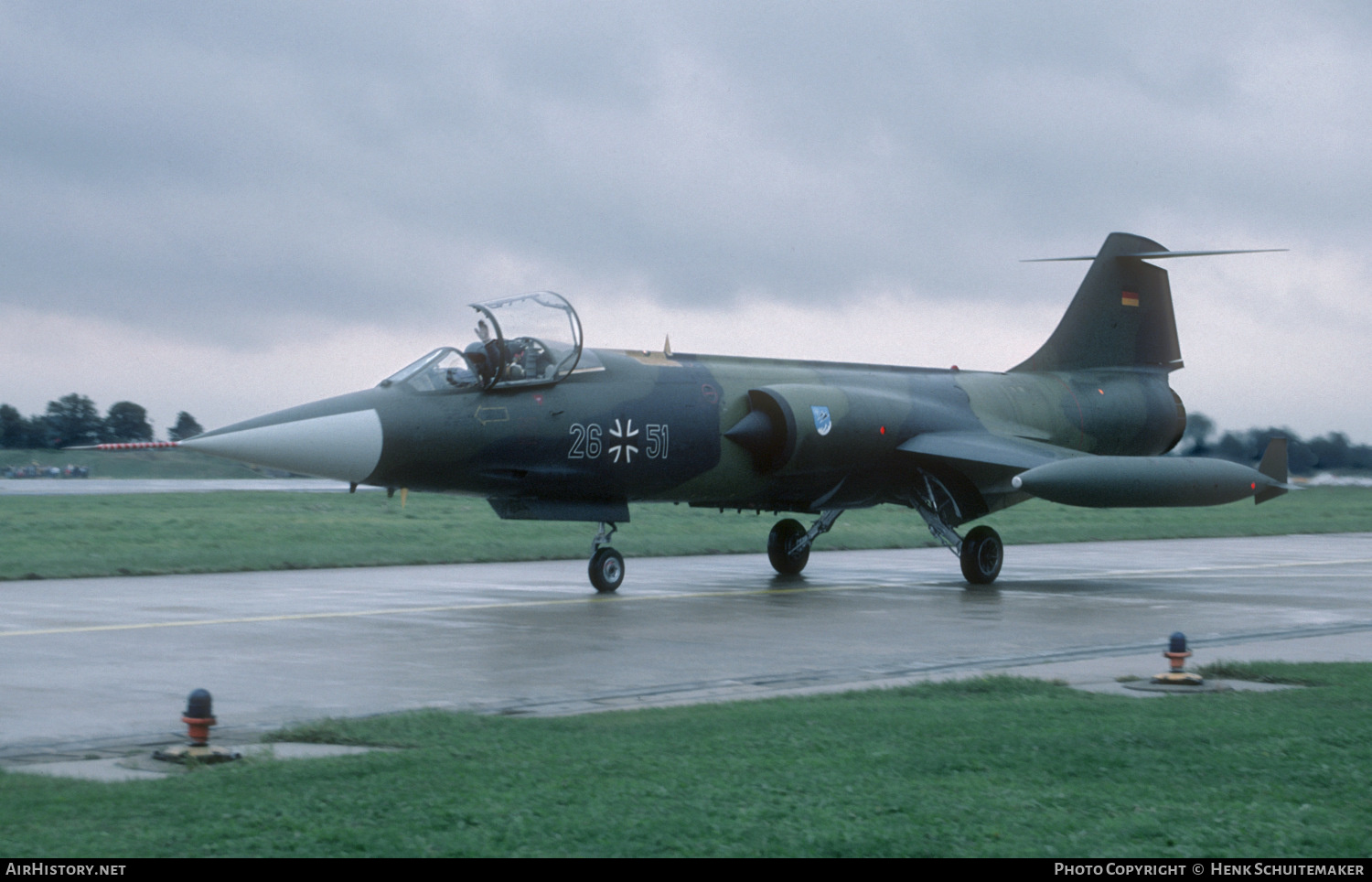 Aircraft Photo of 2651 | Lockheed F-104G Starfighter | Germany - Air Force | AirHistory.net #444153
