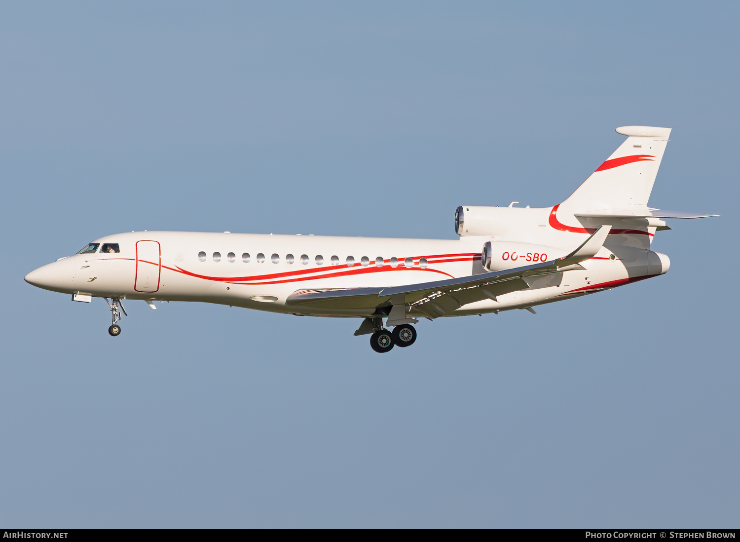 Aircraft Photo of OO-SBO | Dassault Falcon 8X | AirHistory.net #444160