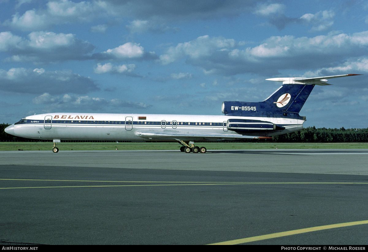 Aircraft Photo of EW-85545 | Tupolev Tu-154B-2 | Belavia | AirHistory.net #444173