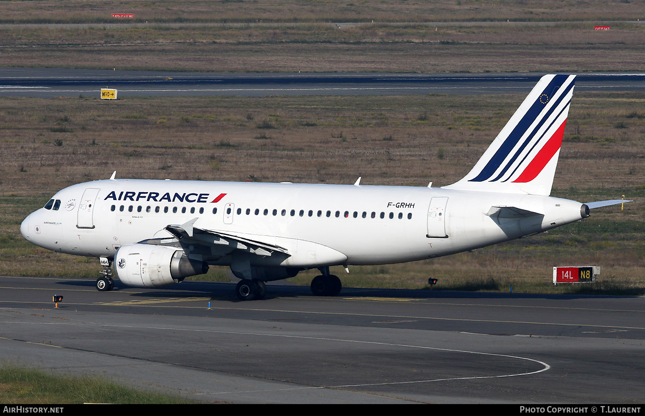 Aircraft Photo of F-GRHH | Airbus A319-111 | Air France | AirHistory.net #444178