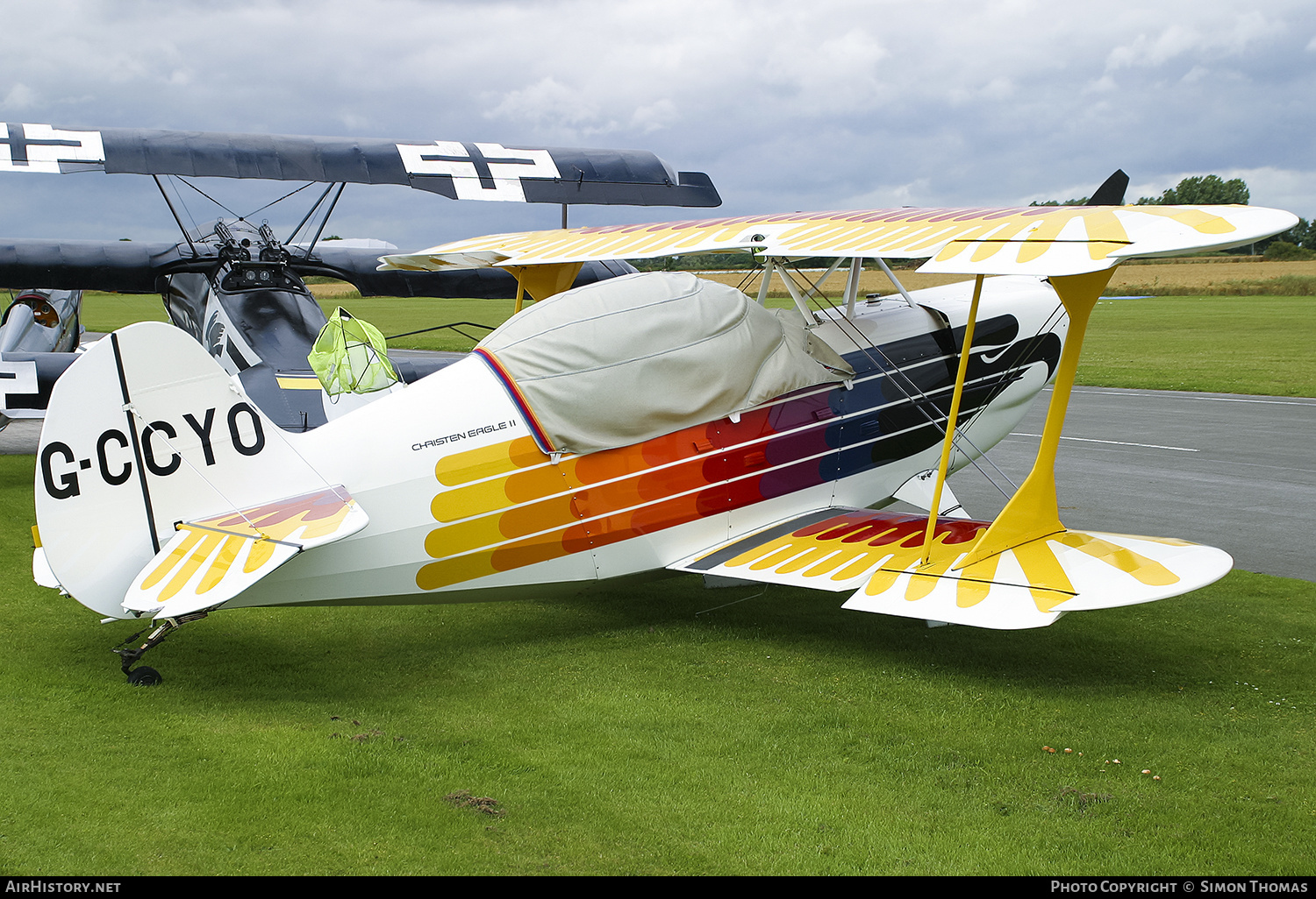 Aircraft Photo of G-CCYO | Christen Eagle II | AirHistory.net #444193