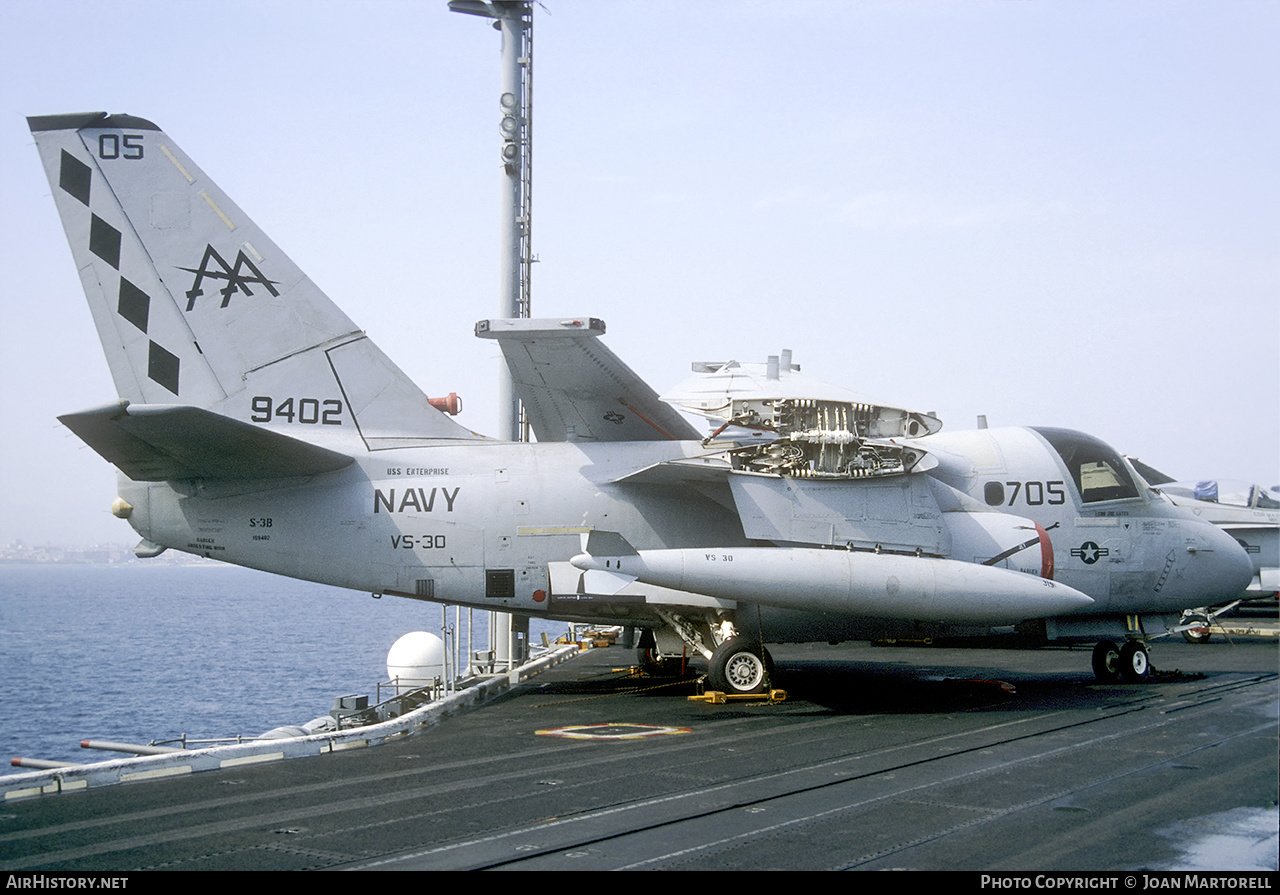 Aircraft Photo of 159402 | Lockheed S-3B Viking | USA - Navy | VS-30 | AirHistory.net #444211