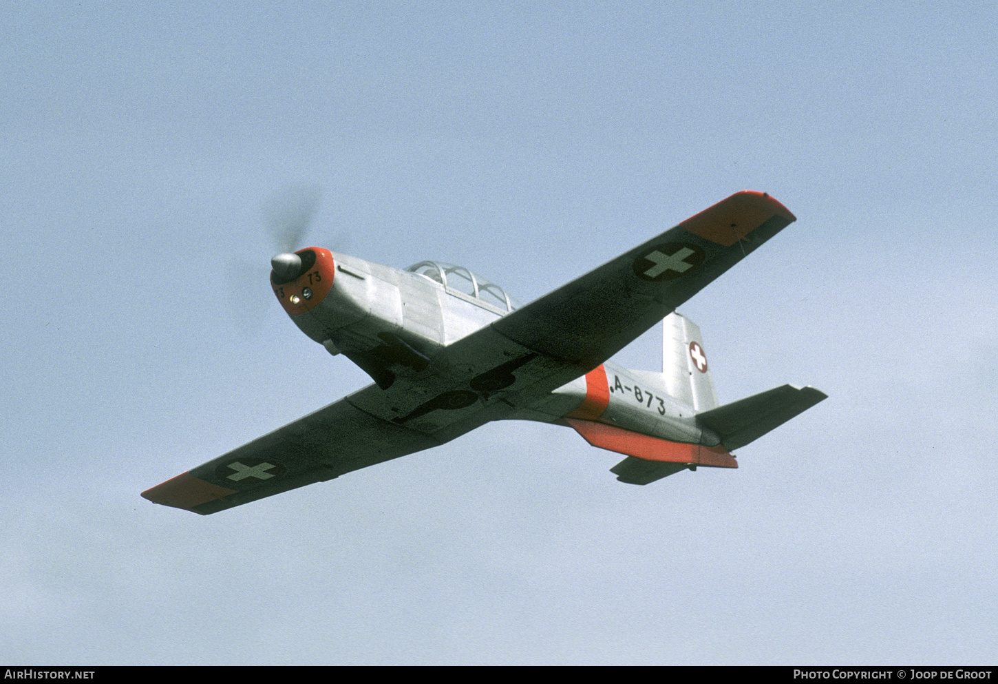 Aircraft Photo of A-873 | Pilatus P-3-05 | Switzerland - Air Force | AirHistory.net #444232