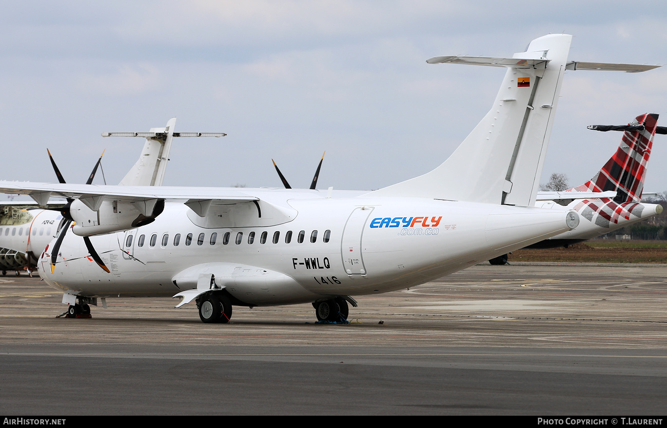Aircraft Photo of F-WWLQ | ATR ATR-42-600 | EasyFly | AirHistory.net #444237