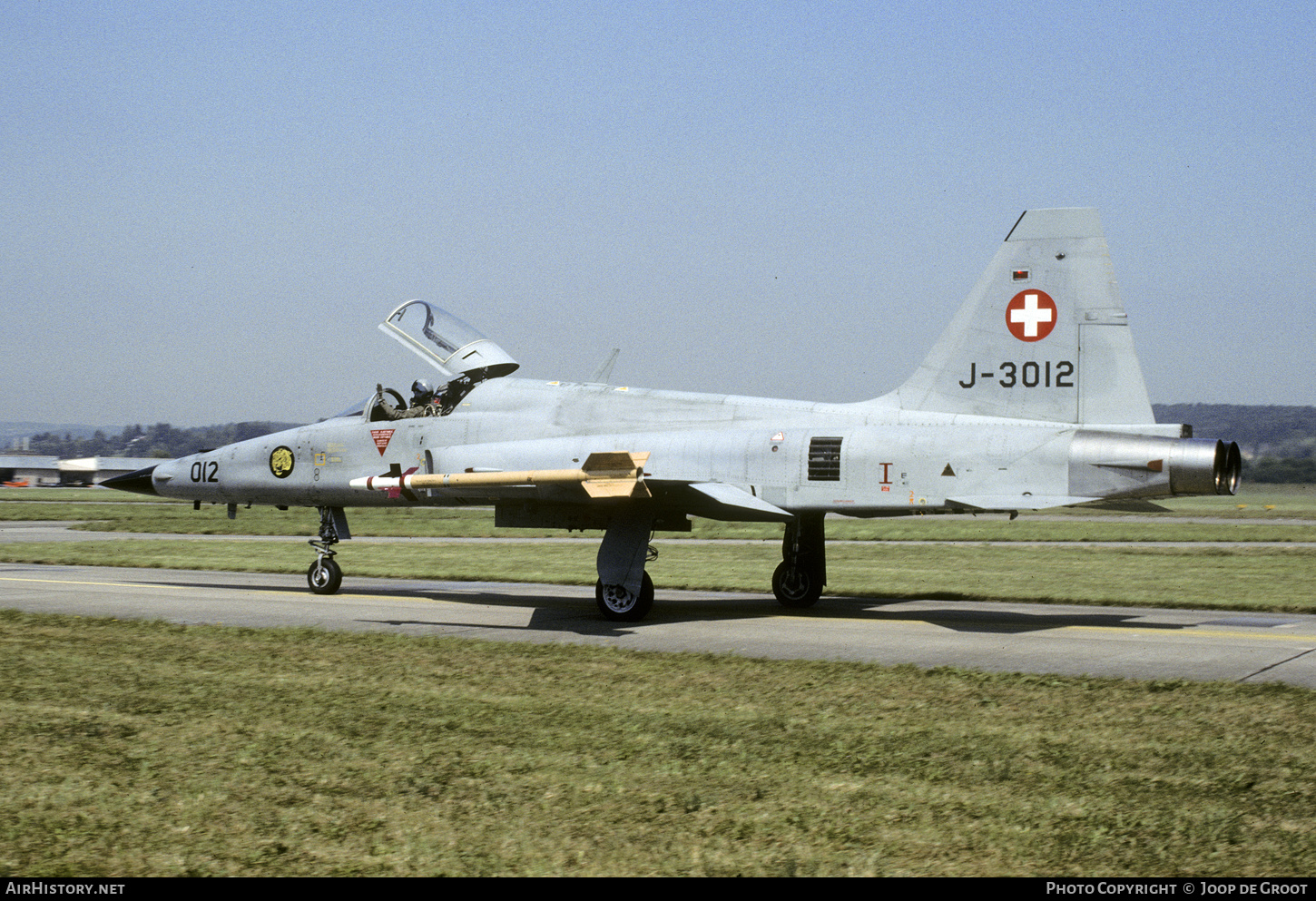Aircraft Photo of J-3012 | Northrop F-5E Tiger II | Switzerland - Air Force | AirHistory.net #444238