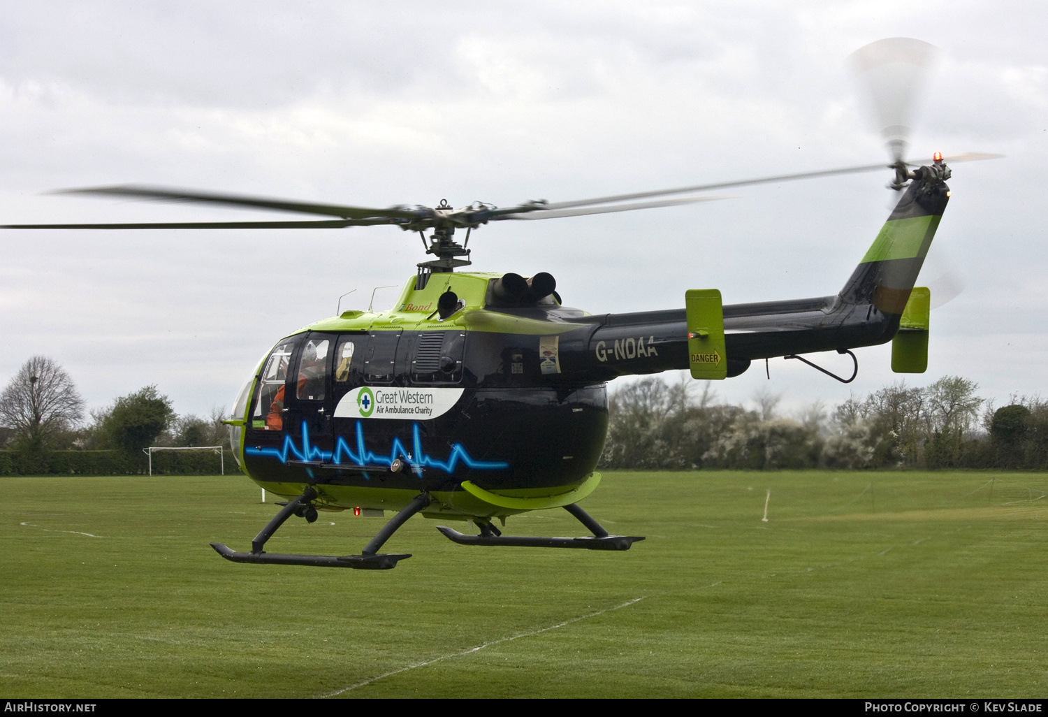 Aircraft Photo of G-NDAA | MBB BO-105DBS-4 | Great Western Air Ambulance | AirHistory.net #444253