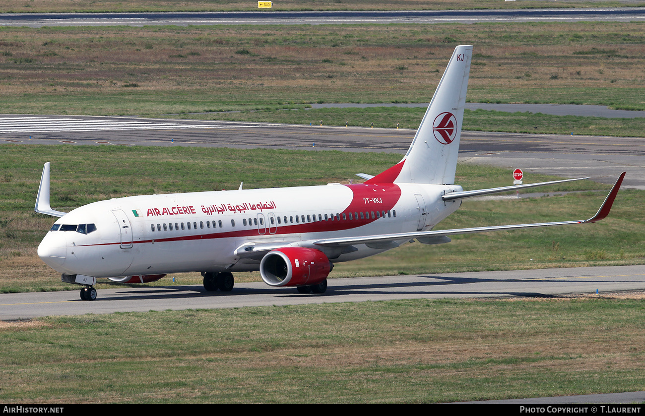 Aircraft Photo of 7T-VKJ | Boeing 737-8D6 | Air Algérie | AirHistory.net #444261