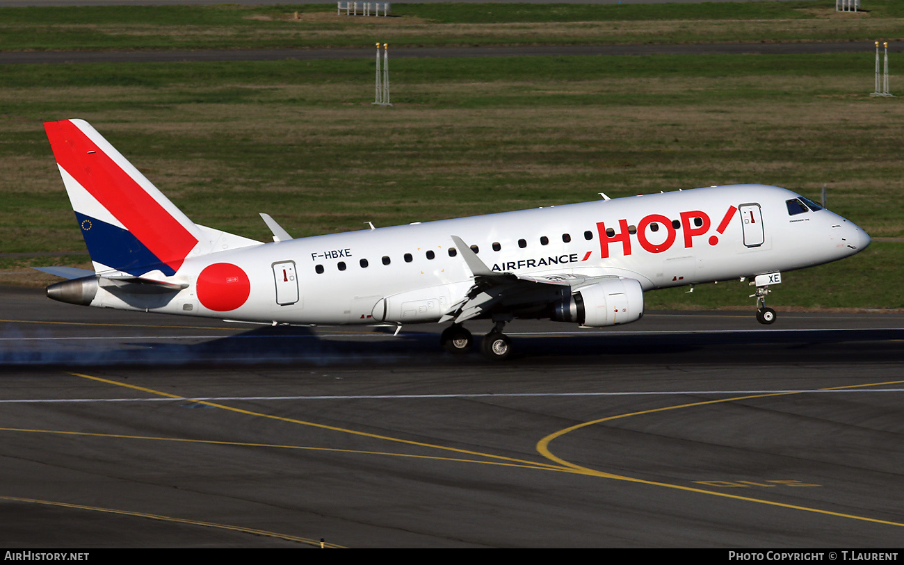 Aircraft Photo of F-HBXE | Embraer 170STD (ERJ-170-100STD) | Hop! | AirHistory.net #444275