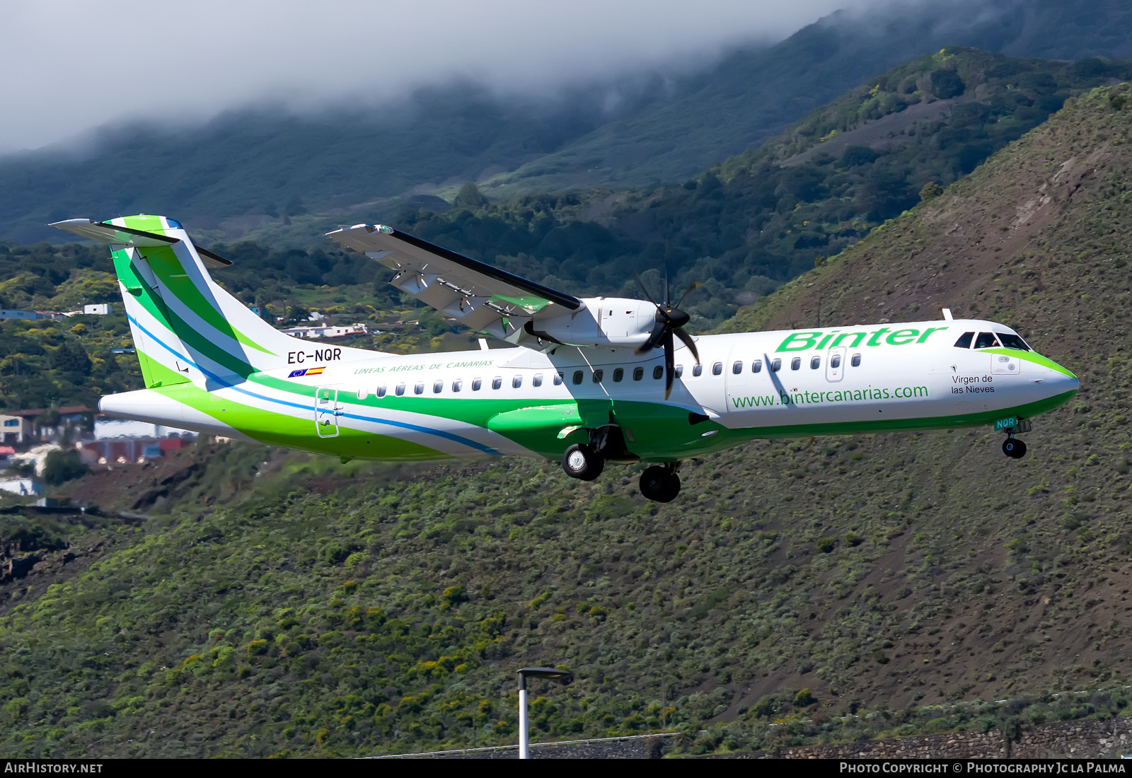 Aircraft Photo of EC-NQR | ATR ATR-72-600 (ATR-72-212A) | Binter Canarias | AirHistory.net #444283