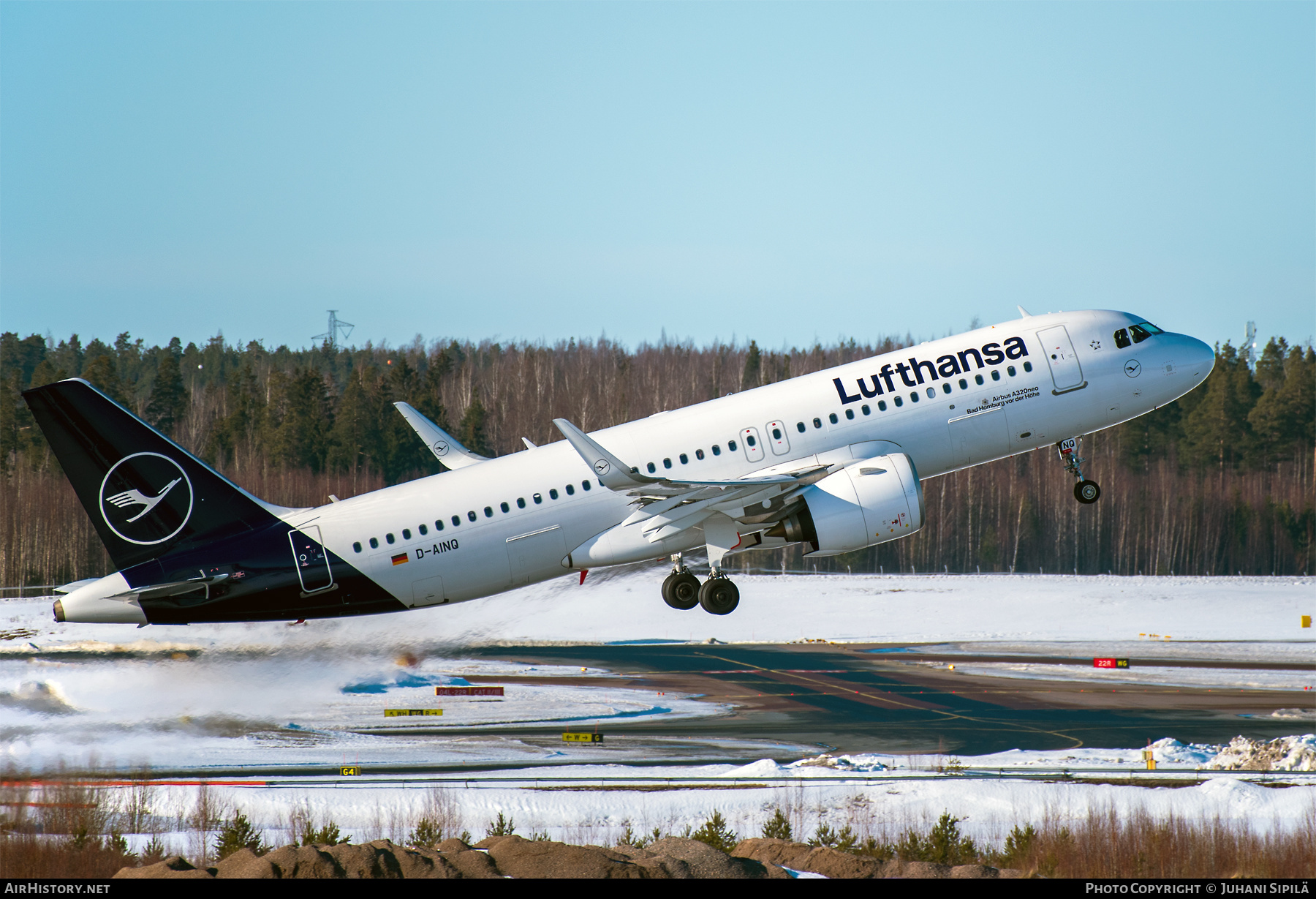 Aircraft Photo of D-AINQ | Airbus A320-271N | Lufthansa | AirHistory.net #444293