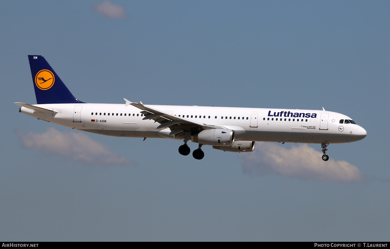 Aircraft Photo of D-AIRM | Airbus A321-131 | Lufthansa | AirHistory.net #444301