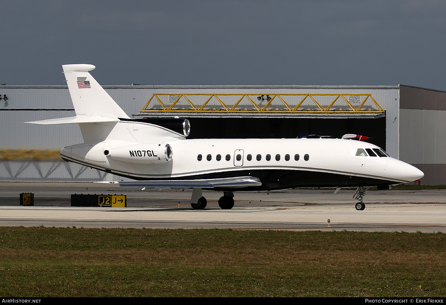 Aircraft Photo of N107GL | Dassault Falcon 900C | AirHistory.net #444339