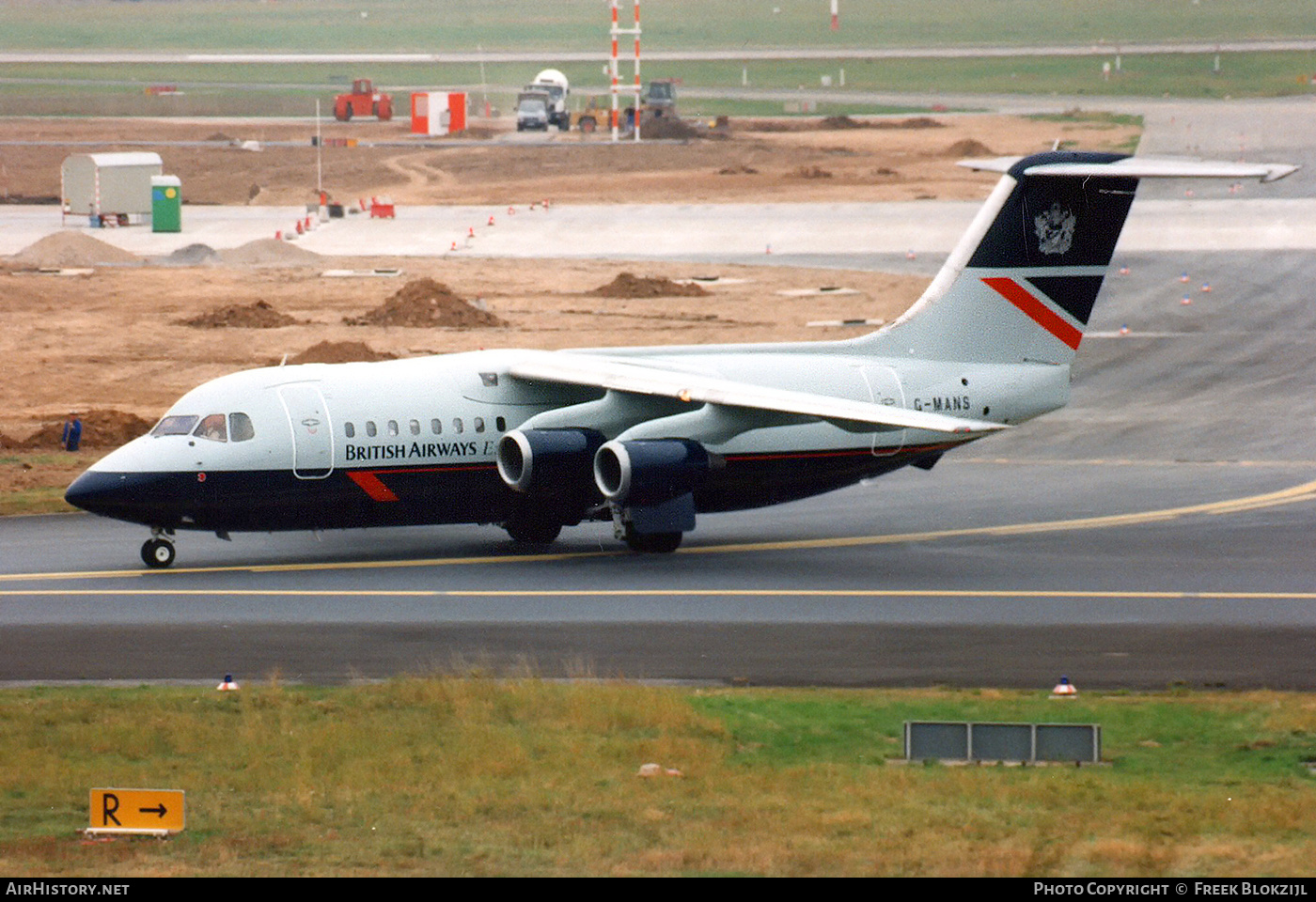 Aircraft Photo of G-MANS | British Aerospace BAe-146-200 | British Airways Express | AirHistory.net #444342
