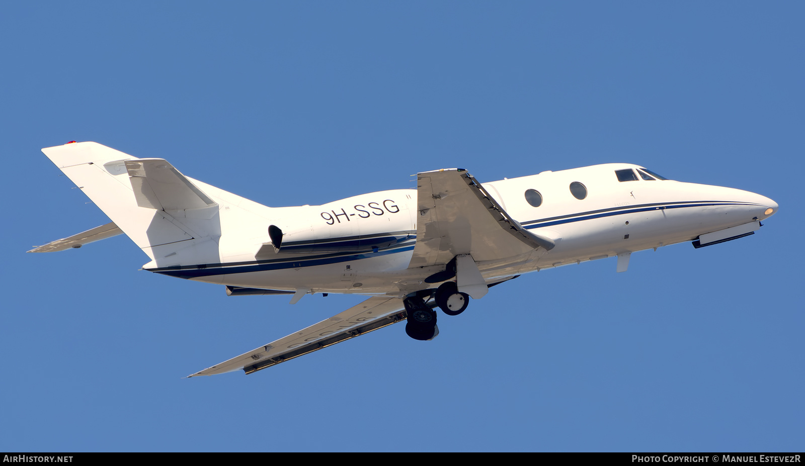 Aircraft Photo of 9H-SSG | Dassault Falcon 100 | Hyperion Aviation | AirHistory.net #444348