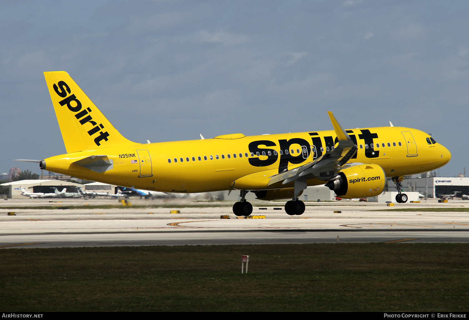 Aircraft Photo of N951NK | Airbus A320-271N | Spirit Airlines | AirHistory.net #444356