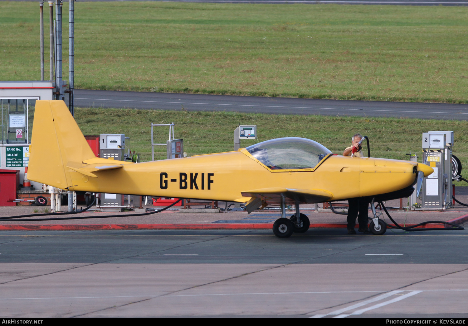 Aircraft Photo of G-BKIF | Fournier RF-6B-100 | AirHistory.net #444366